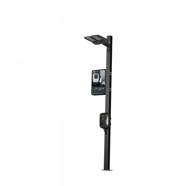 EVC P3 EU ( UP TO 22KW in Charger, 320W in LED ) Combination of Light and Charger with LED Screen
